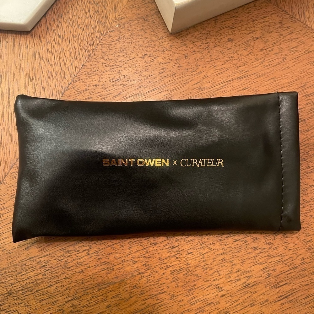 Nwt Saint Owen X Curateur Tortoise Shell Sunglasses — image 2 of 4